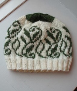 Tane's Leafs in white and green