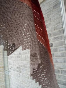 Edging near the tip Edging near the tip