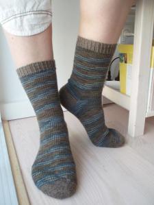 plain man socks - too big for me