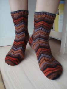 Firery autumny jaywalkers