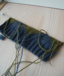 Argyle backs ... all the strands!