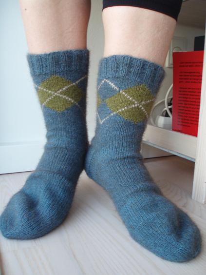 Possum argyle socks
