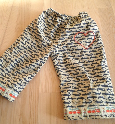 short and with crocodiles... just rigth