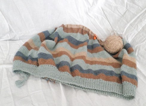 Stripey jumper for the Mate