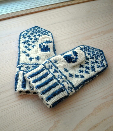 Beautiful palms of dust fairies