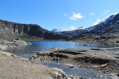 The Circus Lake (circussøen) in glorious weather