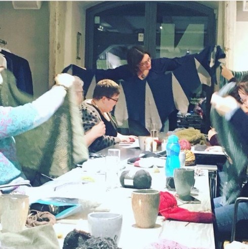 Tak til Halla for billedet af mig under foredraget!